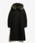 FUJI FAUX FUR HOODED LONGLINE