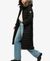 FUJI FAUX FUR HOODED LONGLINE