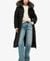 FUJI FAUX FUR HOODED LONGLINE