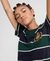 LUXE CREST RUGBY STRIPE T-SHIRT