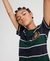 LUXE CREST RUGBY STRIPE T-SHIRT