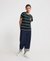 LUXE CREST RUGBY STRIPE T-SHIRT