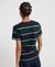 LUXE CREST RUGBY STRIPE T-SHIRT