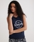 JESSICA GRAPHIC LACE TANK TOP