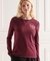 NYC LACE SHOULDER GRAPHIC TOP