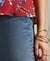 SHORT SLEEVE TEXTURED LACE TOP