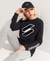 CODE LOGO CHENILLE LONG SLEEVE TOP