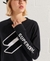 CODE LOGO CHENILLE LONG SLEEVE TOP