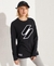 CODE LOGO CHENILLE LONG SLEEVE TOP