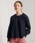 LONG SLEEVE TEXTURED LACE TOP