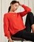 LONG SLEEVE TEXTURED LACE TOP