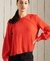 LONG SLEEVE TEXTURED LACE TOP