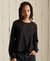 BOHEMIAN LACE LONG SLEEVED JERSEY TOP