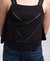 VINTAGE CUTWORK JERSEY VEST
