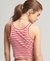 ORGANIC COTTON VINTAGE RIBBED CROP VEST TOP