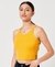 ORGANIC COTTON VINTAGE RIBBED CROP VEST TOP