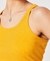 ORGANIC COTTON VINTAGE RIBBED CROP VEST TOP