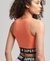 ELASTIC LOGO GRAPHIC BRA TOP
