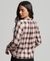LONG SLEEVE CHECK BLOUSE