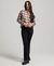 LONG SLEEVE CHECK BLOUSE