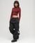 LONG SLEEVE JERSEY OPEN BACK TOP