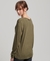 LONG SLEEVE JERSEY V NECK TOP