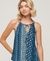 PRINTED BEACH HALTER TOP