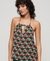 PRINTED BEACH HALTER TOP