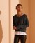 ISABELLA SLOUCH V-NECK JUMPER