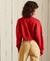 ORGANIC COTTON VARSITY CROP COTTON CREW JUMPER