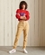 ORGANIC COTTON VARSITY CROP COTTON CREW JUMPER