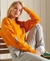 ORGANIC COTTON VARSITY CROP COTTON CREW JUMPER