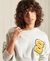 ORGANIC COTTON VARSITY CROP COTTON CREW JUMPER