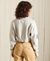 ORGANIC COTTON VARSITY CROP COTTON CREW JUMPER