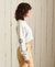 ORGANIC COTTON VARSITY CROP COTTON CREW JUMPER