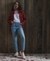 MID RISE SLIM JEANS