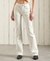MID RISE SLIM CORD FLARE JEANS