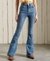 HIGH RISE SKINNY FLARE JEANS