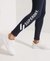 CODE LOGO ELASTIC LEGGINGS