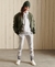 ORGANIC COTTON VINTAGE LOGO EMBROIDERED JOGGERS