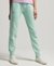 ORGANIC COTTON VINTAGE LOGO EMBROIDERED JOGGERS