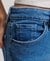 ORGANIC COTTON HIGH WAISTED SKINNY FLARE JEANS