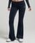 VELOUR FLARE TROUSERS