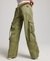 LOW RISE WIDE LEG CARGO PANTS