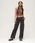 LOW RISE WIDE LEG CARGO PANTS