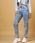 3 BARA SLIM TAP L BLEACH JEANS