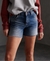 DENIM MID LENGTH SHORT