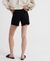 DENIM MID LENGTH SHORT