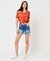MID RISE SLIM SHORTS
