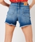 MID RISE SLIM SHORTS
